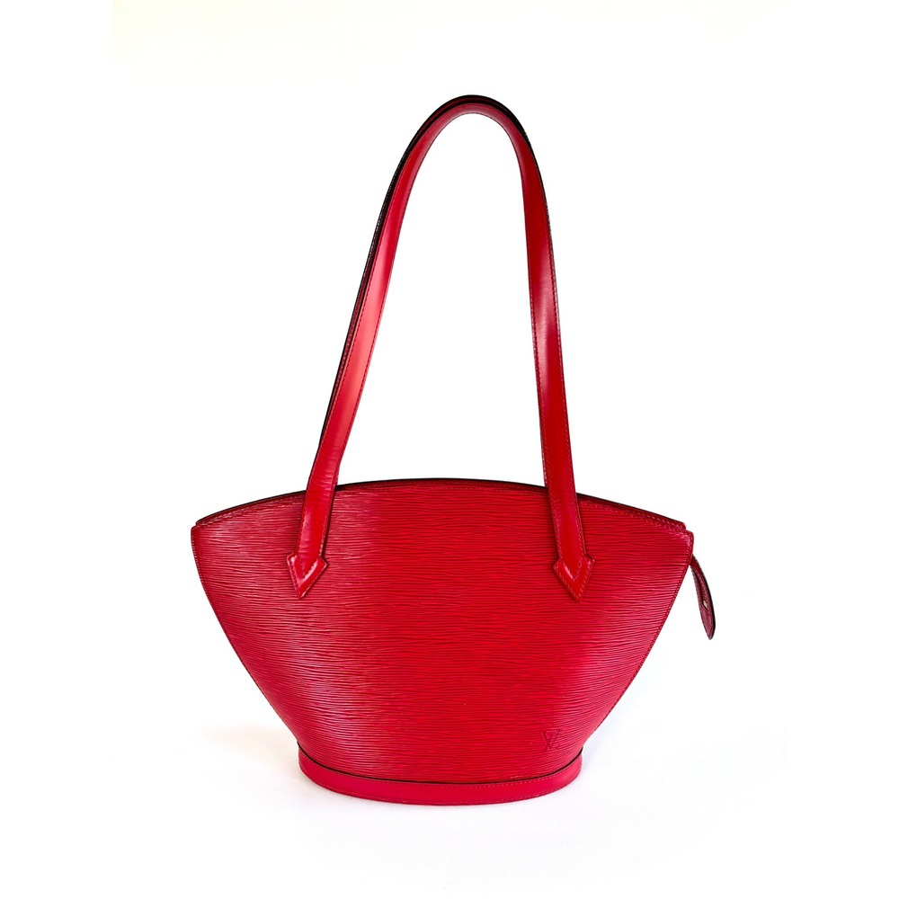 Louis Vuitton Saint Jacques PM Red Epi Leather Shoulder Bag Vintage 1998 AS0997